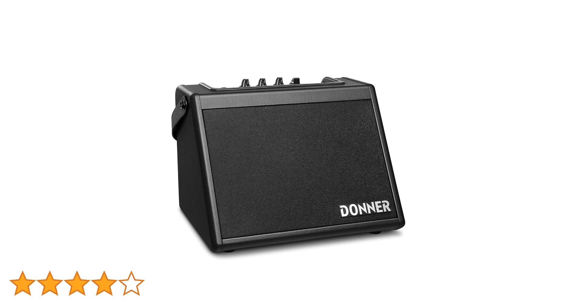 Donner DDA-20 アンプ スピーカー コンパクト 自宅 電子ドラム Donner DDA-20 Black 電子ドラム用 アンプ スピーカー 20W 軽量